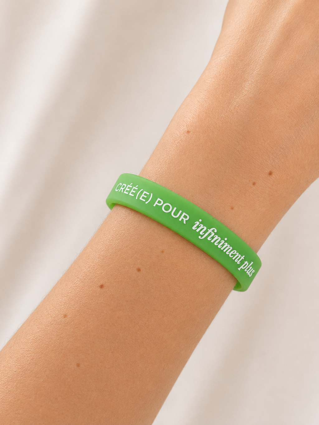 Bracelet CRÉÉ(E) POUR INFINIMENT PLUS