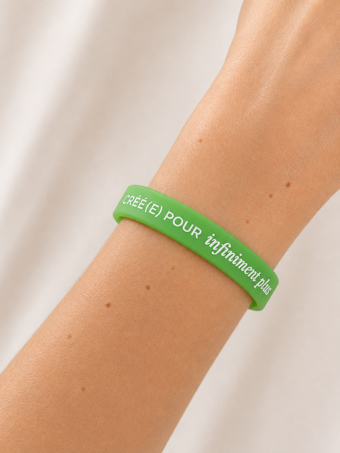 Bracelet CRÉÉ(E) POUR INFINIMENT PLUS