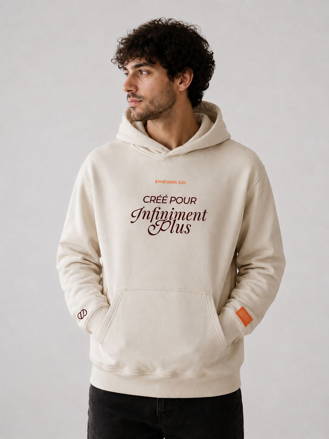 Hoodie Unisexe - CRÉÉ POUR INFINIMENT PLUS