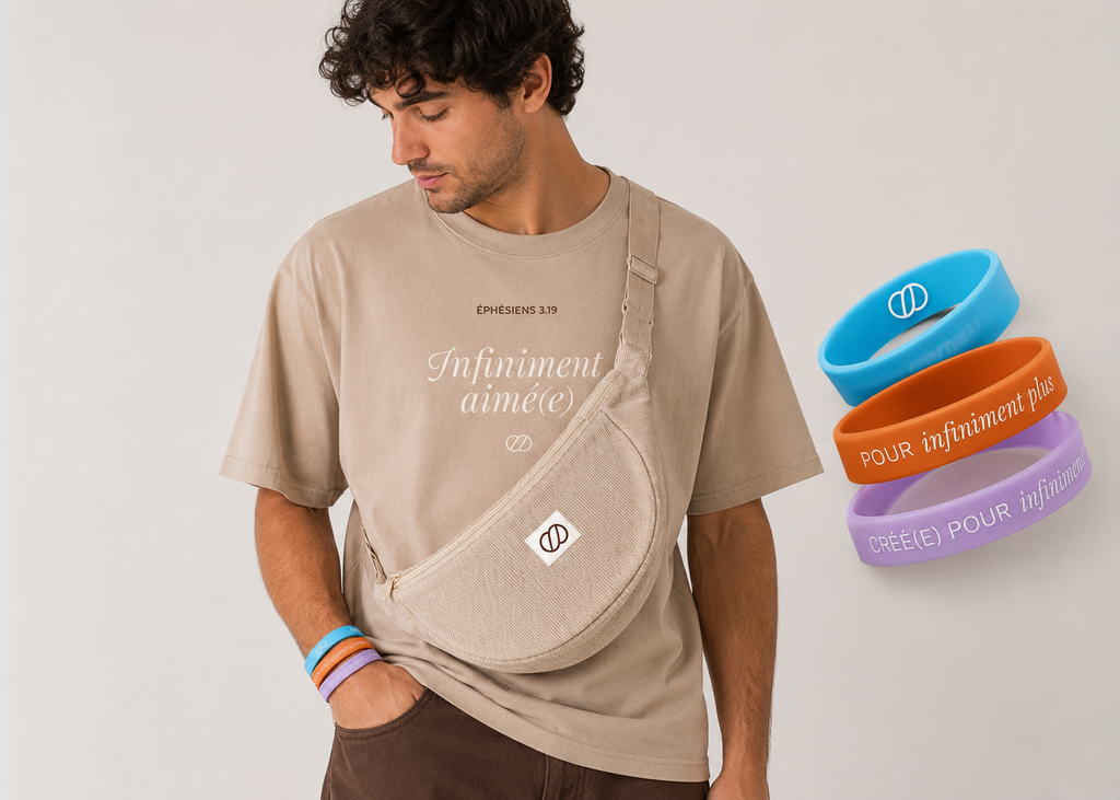 Pack "L'essentiel de l'été"  : 1 T-shirt + 1 Sacoche Banane