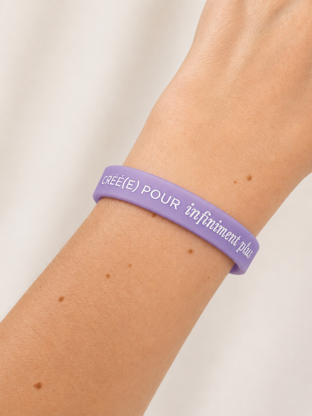 Bracelet CRÉÉ(E) POUR INFINIMENT PLUS